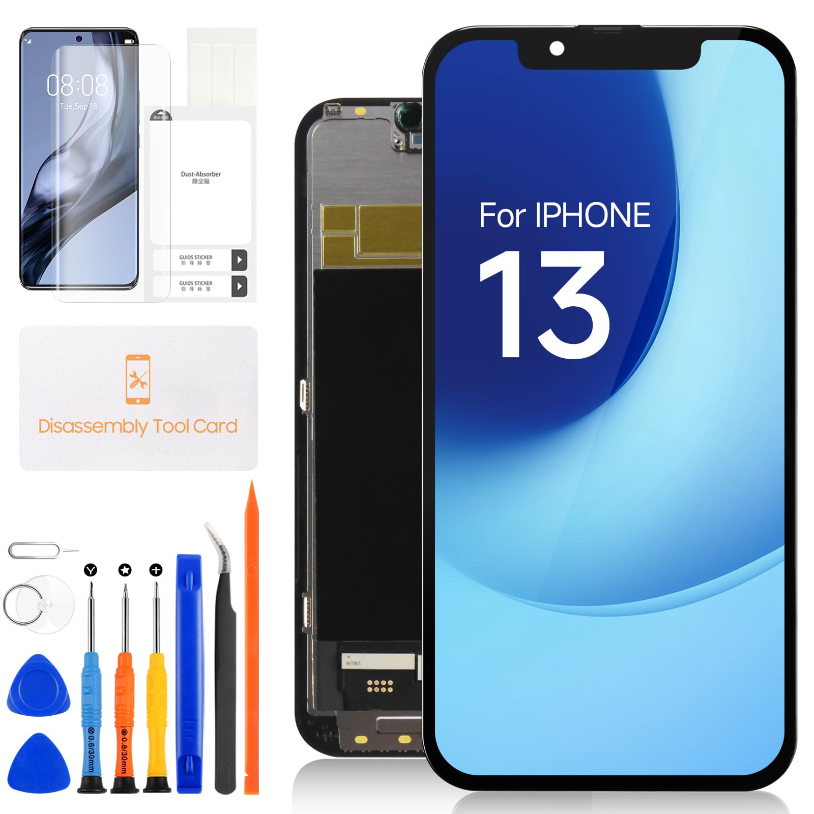 for iPhone 13 Screen Replacement,LCD Display Digitizer Touch
